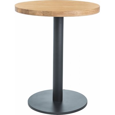 Puro matbord 70 cm - Ek/svart