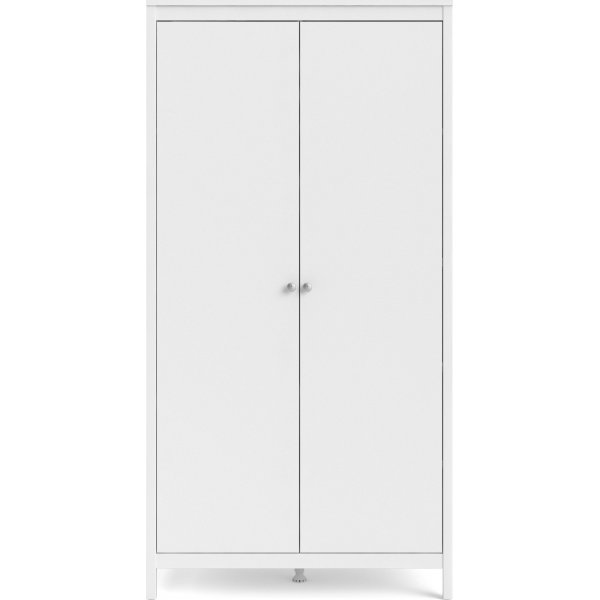 Armoire Madrid  2 portes - Blanc