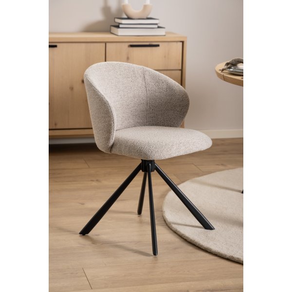 Chaise de salle  manger Pippa - Beige
