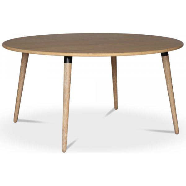 Omni runt matbord i whitewash �150 cm