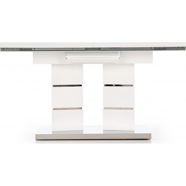Table  manger Anastacia 160-200 cm - Blanc brillant
