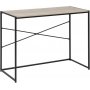 Seaford skrivbord 100 cm - Sonoma ek/svart