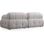 Petite 2-sits soffa - Vit