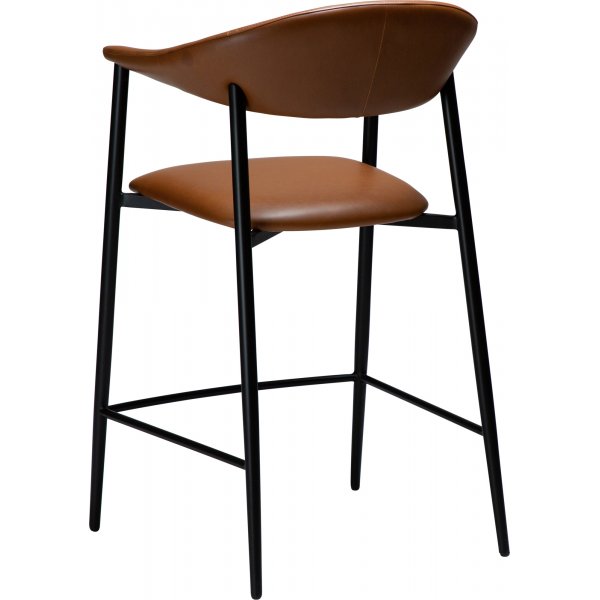 Chaise de comptoir Rover - PU marron clair Chaise de comptoir Rover - PU marron clair