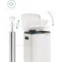 Jeff soptunna 40 l - Vit
