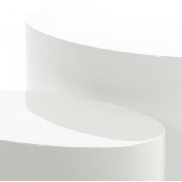 Table basse souris 48 x 33 cm - Blanc Table basse souris 48 x 33 cm - Blanc