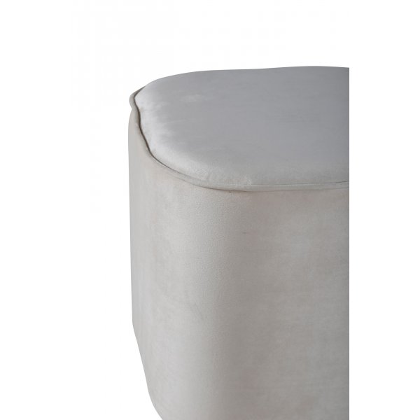 Pouf Chip - Velours beige Pouf Chip - Velours beige