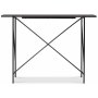 Portland barbord 140 cm - Brun/svart
