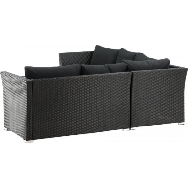 Haiti hörnsoffgrupp - Svart Haiti hörnsoffgrupp - Svart