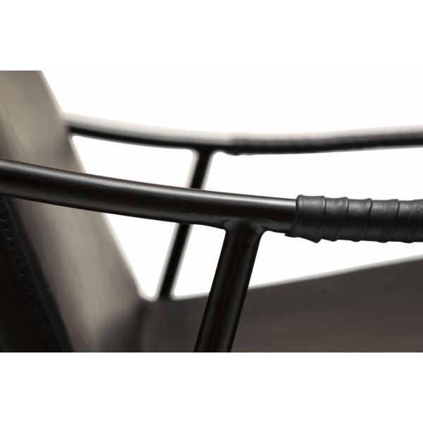 Fauteuil Boto - PU noir Fauteuil Boto - PU noir