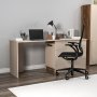 Akser bureau 180 x 47 cm - Licht walnoot/beige