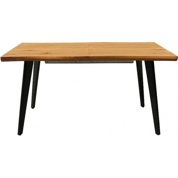 Table  manger Fresno 120-180 cm - Chne/noir