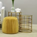 Winston satsbord guld/glas Winston satsbord guld/glas