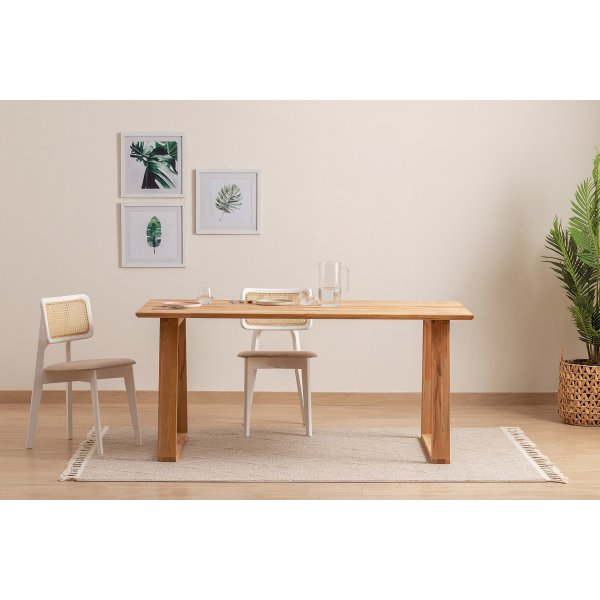 Table à manger Zeus 175 x 80 cm - Chêne Table à manger Zeus 175 x 80 cm - Chêne