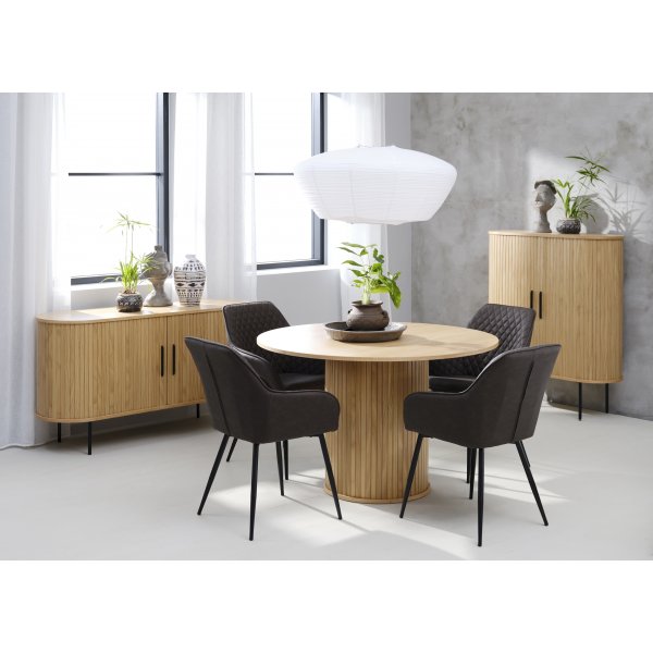 Table ronde Mood en chêne - Ø120 cm Table ronde Mood en chêne - Ø120 cm