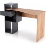 Spurs skrivbord 122x57 cm - Ek/antracit