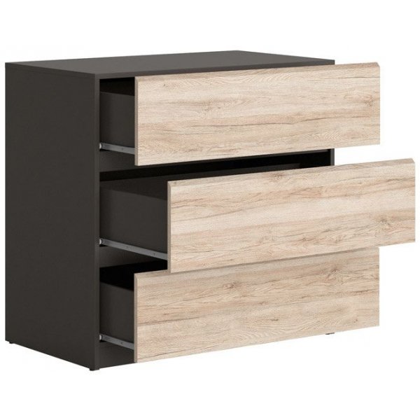 Christos byrå - Ek/grå Christos byrå - Ek/grå