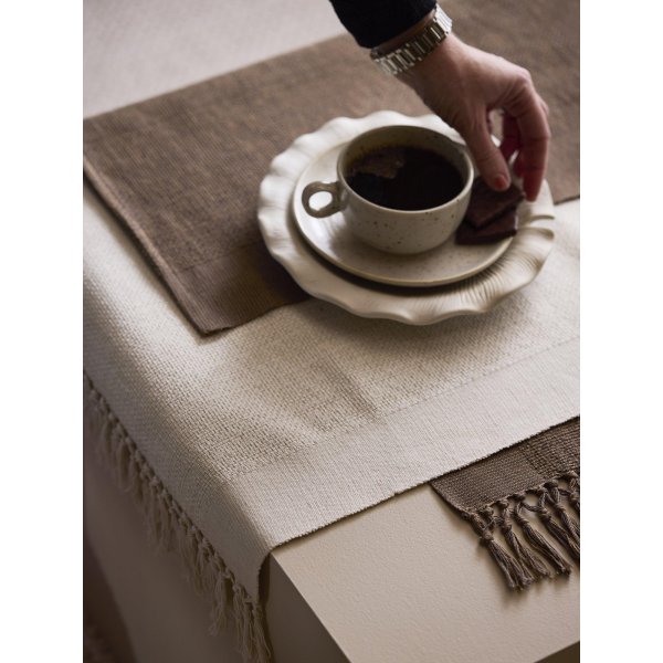 Tapis de table Panama - Beige Tapis de table Panama - Beige