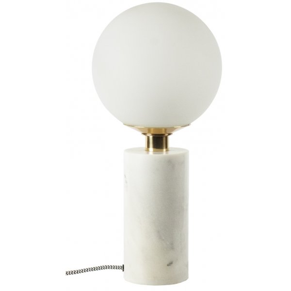 Bordslampa Ohio DM010210 - Vit marmor