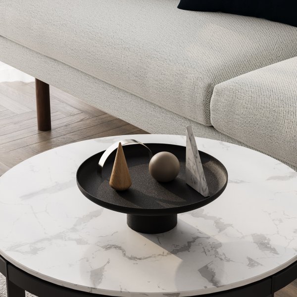 Nisiros dekorationsfat - Svart