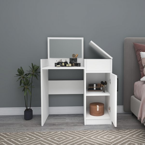 Sedef kaptafel 85,4 x 40 cm - Wit Sedef kaptafel 85,4 x 40 cm - Wit