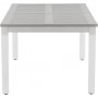 Albany matbord 224 x 100 cm - Gr/Vit