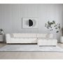 Soffa med divan bullig design