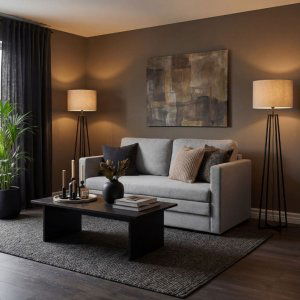 B�ddsoffa 2-sits gr� + Reng�ring f�r m�bler