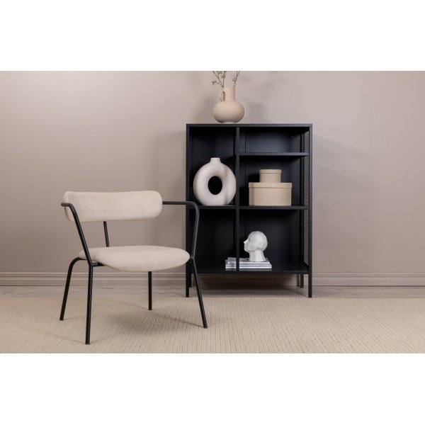 Fauteuil Shaun - Velours beige