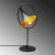 Namur bordslampa - Svart/guld