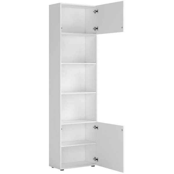 Caddy bokhylla - Vit