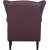 Fauteuil Vivaldino - Oxblood