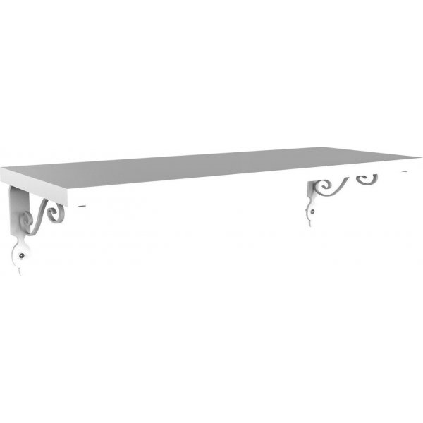 Retro vägghylla - Vit Retro vägghylla - Vit