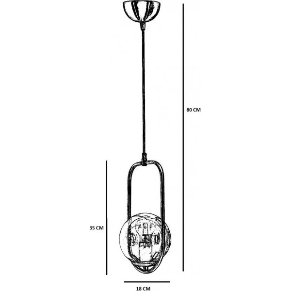Plafonnier Helper 1 - Blanc/cuivre Plafonnier Helper 1 - Blanc/cuivre