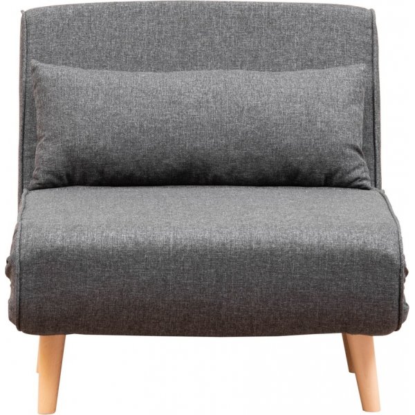 Fauteuil lit Folde - Gris foncé Fauteuil lit Folde - Gris foncé