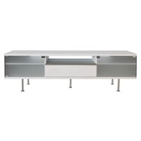 TV-möbel Frank - 167 cm (vitbetsad ekfanér) TV-möbel Frank - 167 cm (vitbetsad ekfanér)