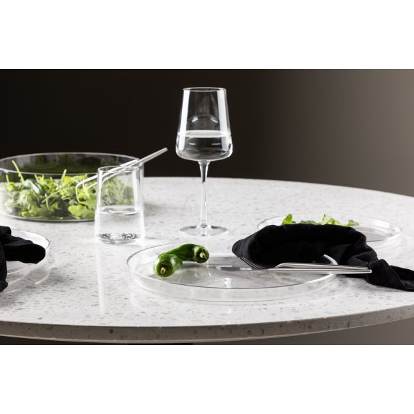 Shine tallrikar 26 cm - Klarglas