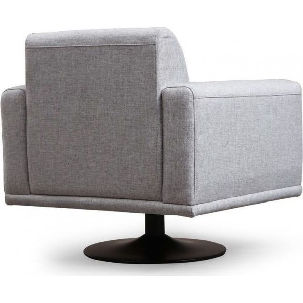 Nikea roterande f�t�lj - Ljusgr�