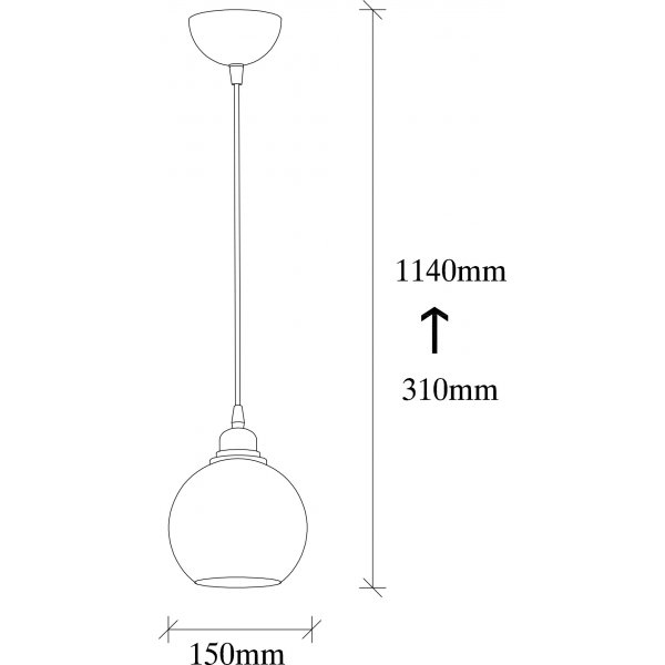 Smoke taklampa 10 - Svart Smoke taklampa 10 - Svart