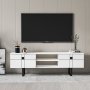 Banc multimdia Paulo - Blanc