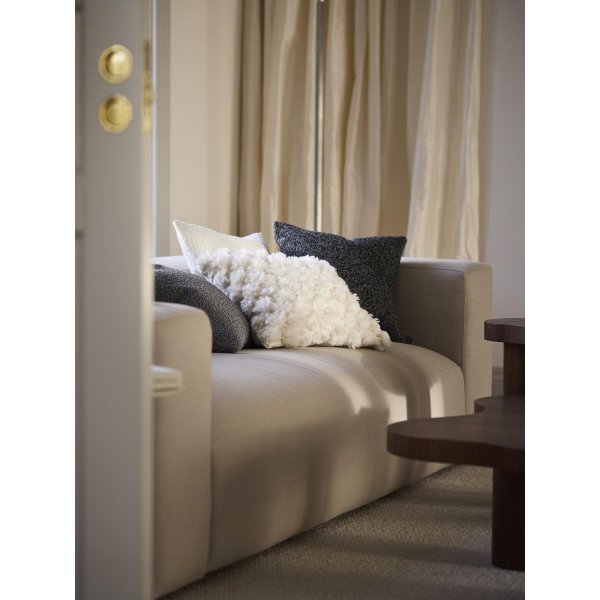 Zayn kussenhoes 45 x 45 cm - Donkergrijs