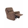 Reclinerfåtölj brun (Mikrofiber) - Riverdale + Rengöring för möbler Reclinerfåtölj brun (Mikrofiber) - Riverdale + Rengöring för möbler