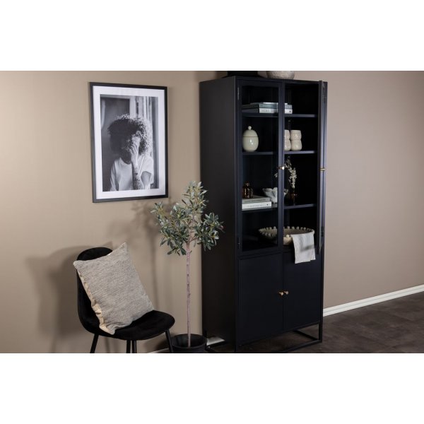 Torsnäs vitrinskåp - Svart Torsnäs vitrinskåp - Svart