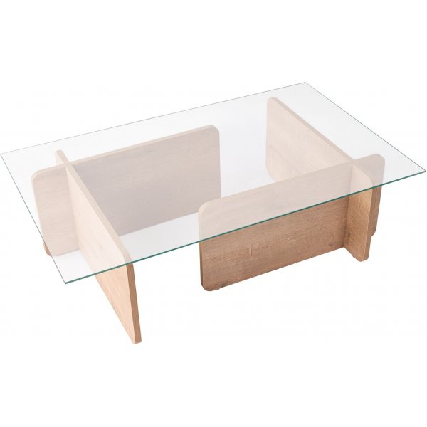 Flavio soffbord - Ek Flavio soffbord - Ek