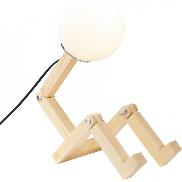 Lampe de table Milet opale - Naturel Lampe de table Milet opale - Naturel