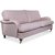 Howard London Premium 4-sits rosa soffa