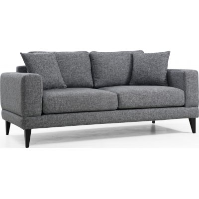 Nordic 2-sits soffa - Mörkgrå
