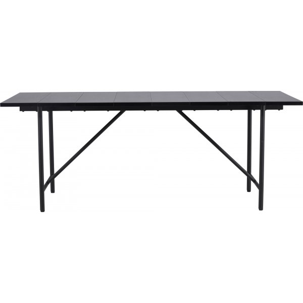 Table  manger Astrid 200 x 75 cm - Noir
