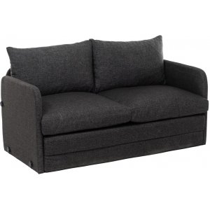 Saga 2-sits bddsoffa XL - Mrkgr