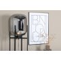 Marbystrand golvlampa - Svart/glas